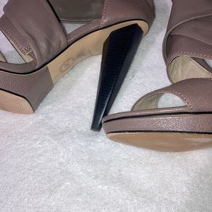 Michael Kors Jennings Back Zip Pump Ankle Straps Sandals Pump Platforms …